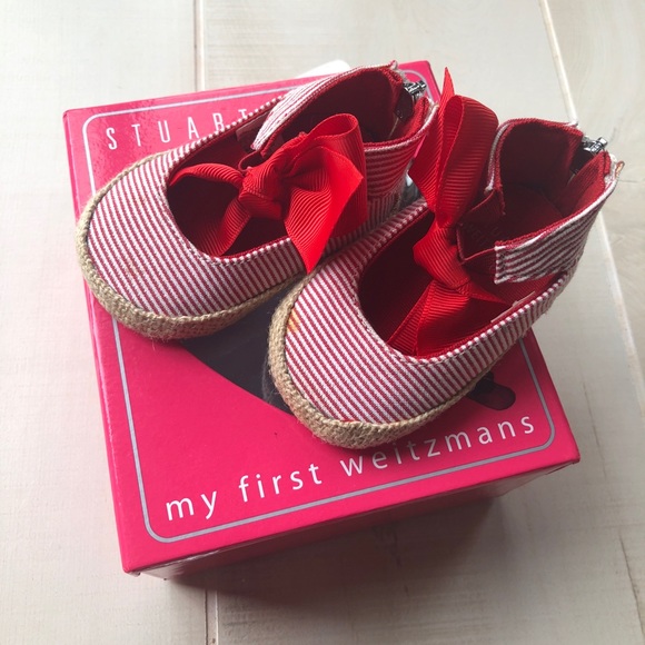 my first stuart weitzman baby shoes